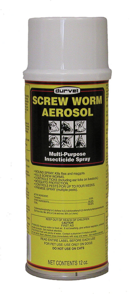 Durvet Inc D - Screw Worm Aerosol Insecticide Spray