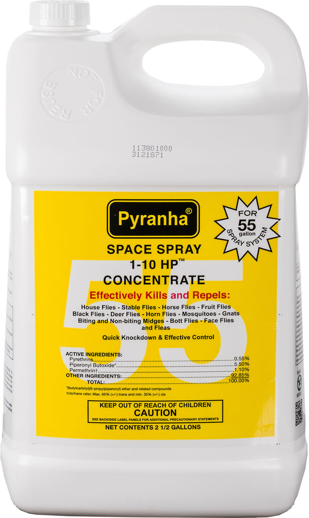 Pyranha Incorporated D - Space Spray 1-10 Hp Insecticide For 55 Gal System