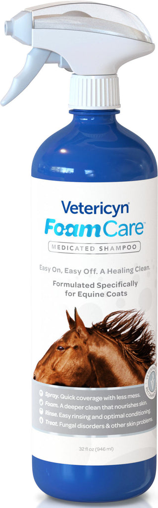 Innovacyn Inc. D - Foamcare Equine Medicated Shampoo
