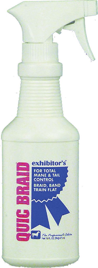 Exhibitor Laboratories - Quic Braid Mane & Tail Control Spray For Horses