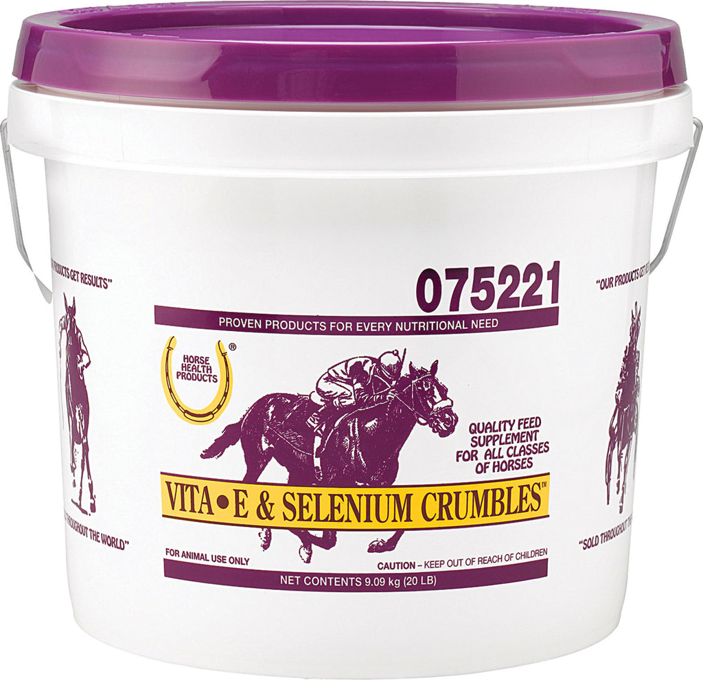Farnam Co Horse Health - Vita E + Selenium Crumbles Supplement For Horses