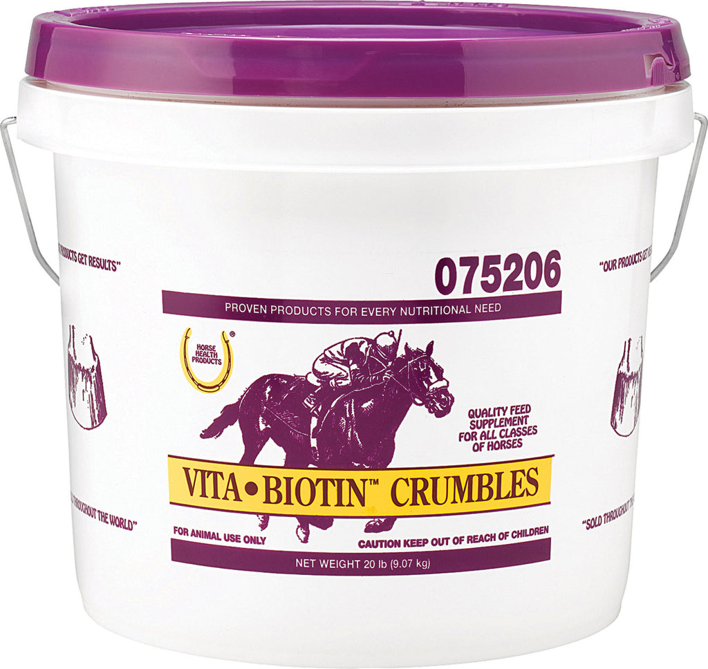 Farnam Co Horse Health - Vita Biotin Crumble Supplement For Horse Hooves