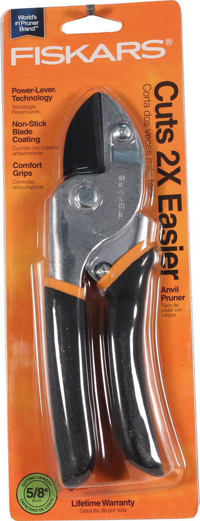 Fiskars Brands-cutting P - Power Lever Anvil Pruner