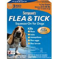 Sergeant's Pet Products P - Sergeants Flea & Tick Squeeze-on For Dog