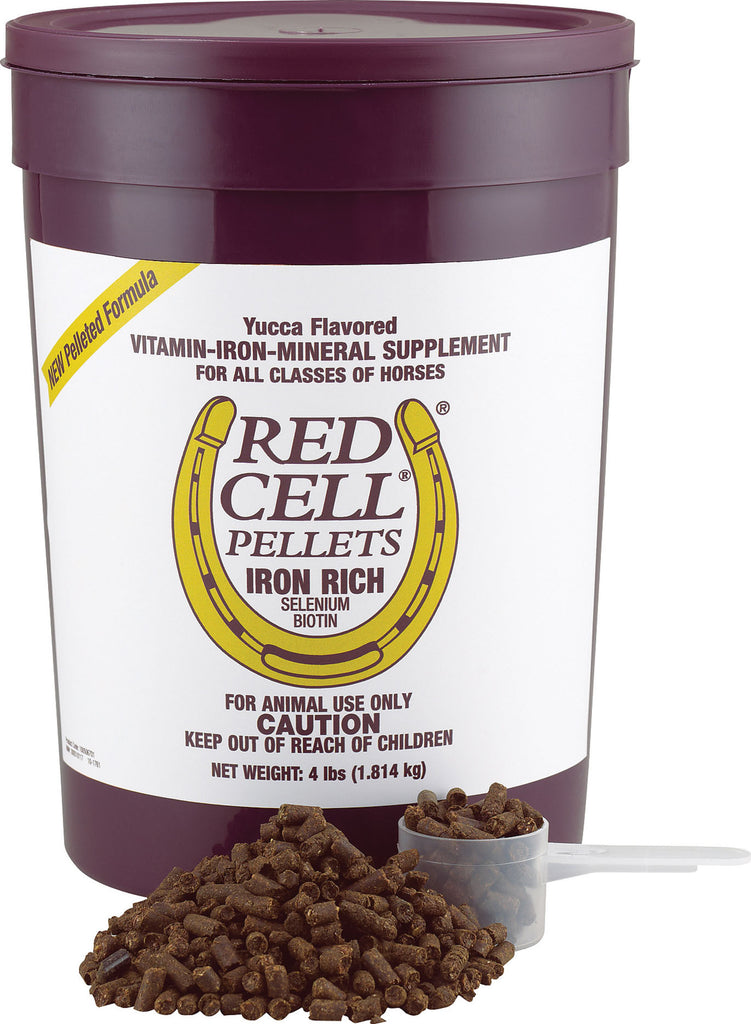 Farnam Co Horse Health - Red Cell Pellet Iron Supplement For Horses