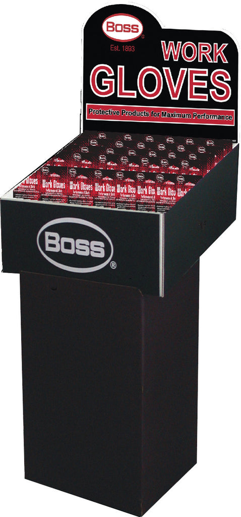 Boss Manufacturing P - Boss Mens And Ladies Garden Glove Display