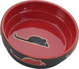 Ethical Stoneware Dish - Fresco Cat Dish