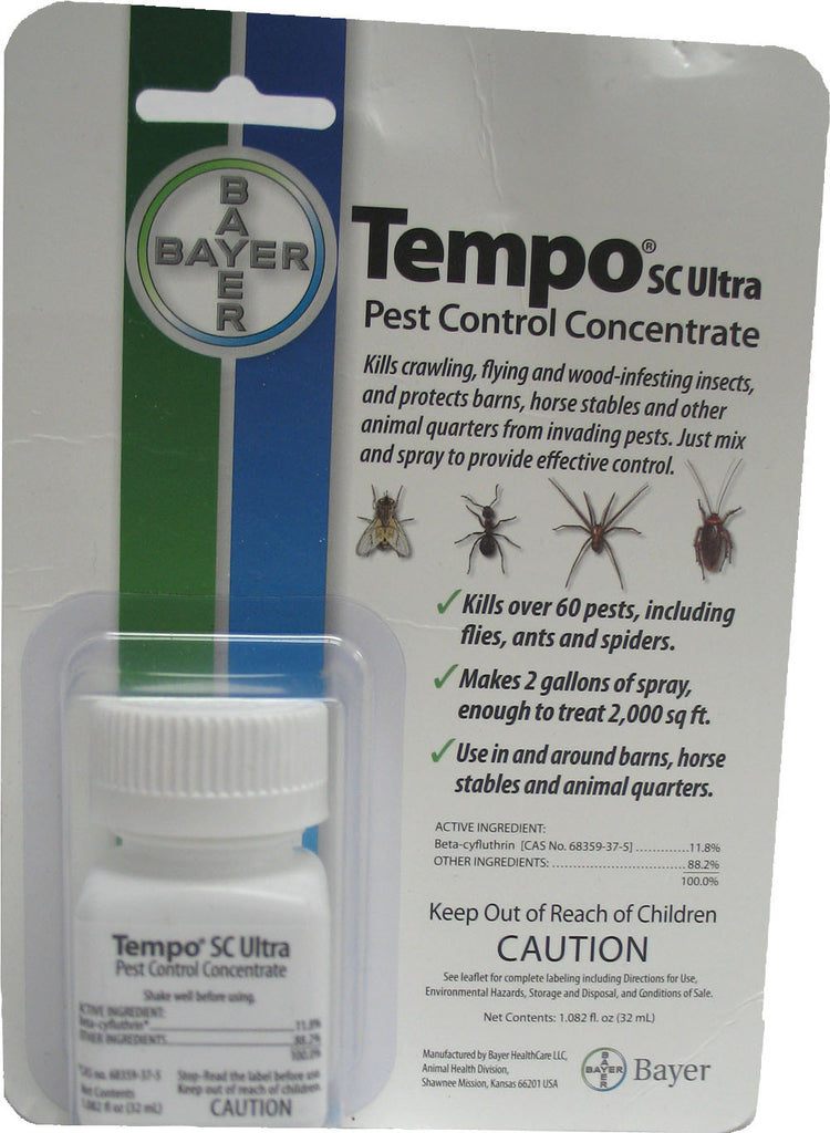 Bayer Animal Health D - Tempo Sc Ultra Pest Control Concentrate