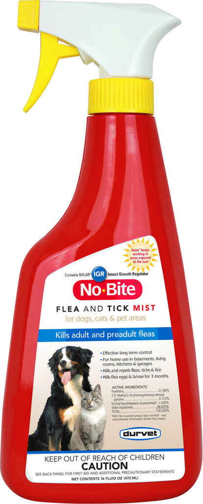 Durvet - Flea And Tick D - No-bite Igr Flea & Tick Mist