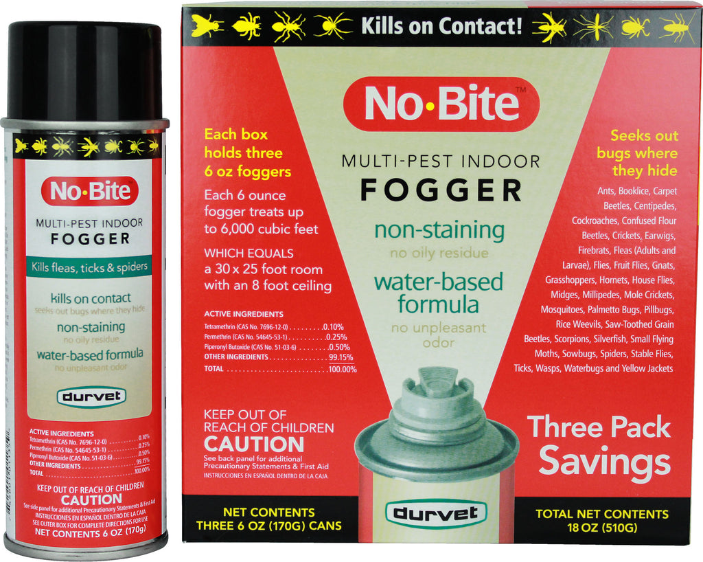 Durvet - Flea And Tick D - No-bite Multi-pest Indoor Fogger