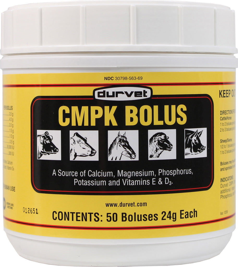Durvet Inc D - Cmpk Bolus For Animals