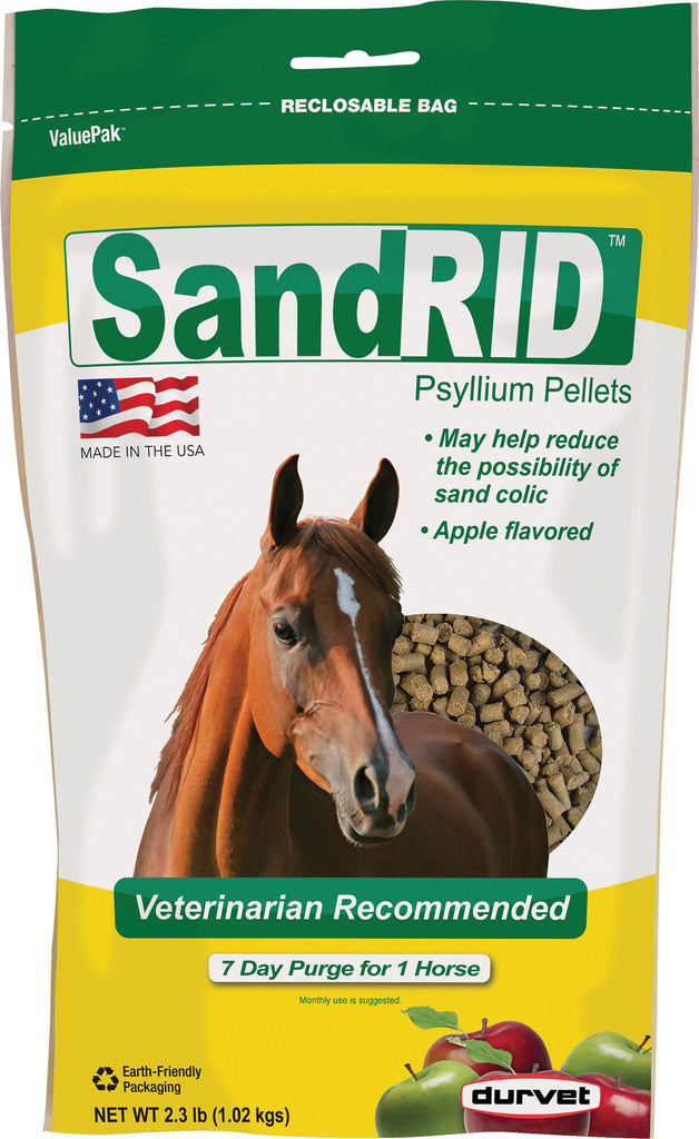 Durvet/equine D - Sandrid Psyllium Pellets Value Pack For Equine
