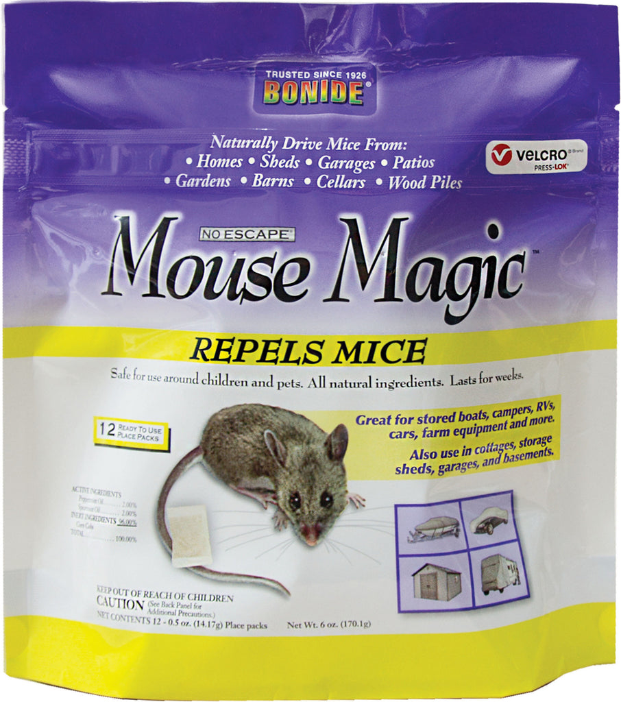 Bonide Products Inc P - No Escape Mouse Magic Ready To Use Place Packs