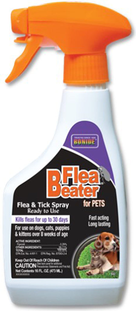 Bonide Products Inc P - Flea Beater Pet Flea & Tick Spray Ready To Use