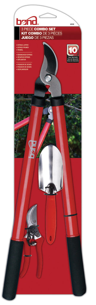 Bond Mfg P - Lopper-pruner-trowel Combo Set