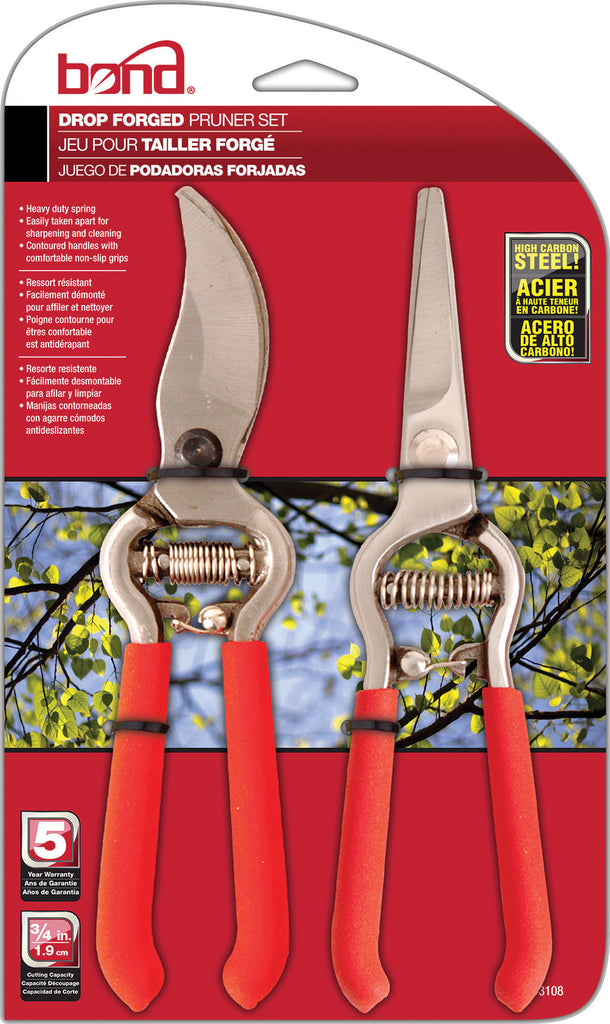 Bond Mfg P - Drop Forged Pruner Set