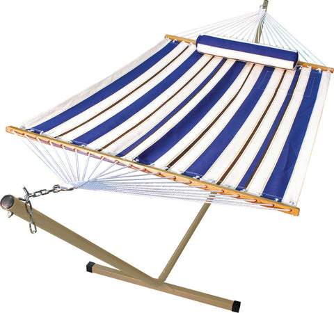 Algoma Net Company - Polyester Fabric Hammock Bed With Stand