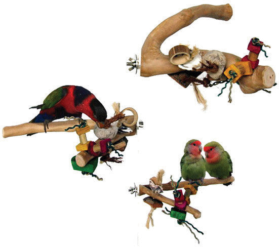 A&e Cage Company - Java Wood Branch Bird Toy