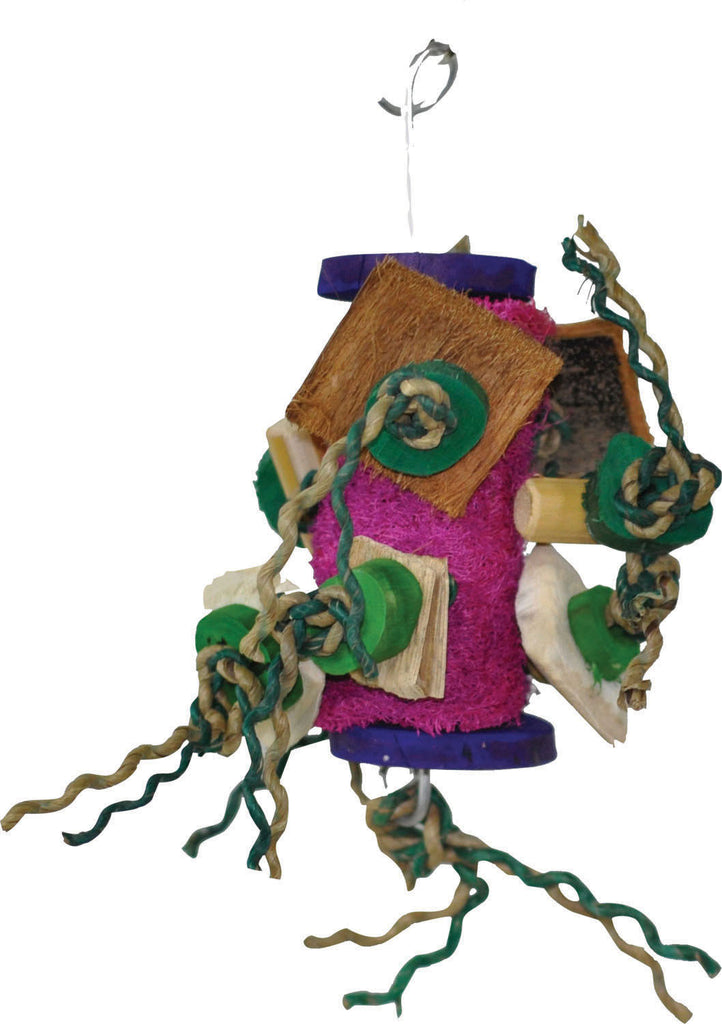 A&e Cage Company - Java Wood Fun Spongy Bird Toy