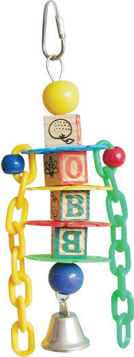 A&e Cage Company - Happy Beaks Petite Learning Blocks Bird Toy