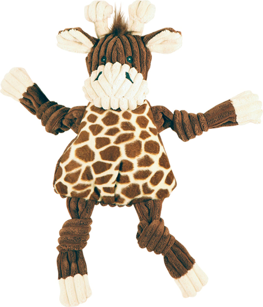 Hugglehounds - Giraffe Knottie Plush Corduroy