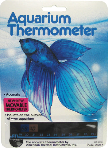 Lcr Hallcrest Llc.-Liquid Crystal Horizontal Aquarium Thermometer