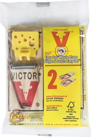 Woodstream Victor Rodnt D - Victor Easy Set Mouse Trap