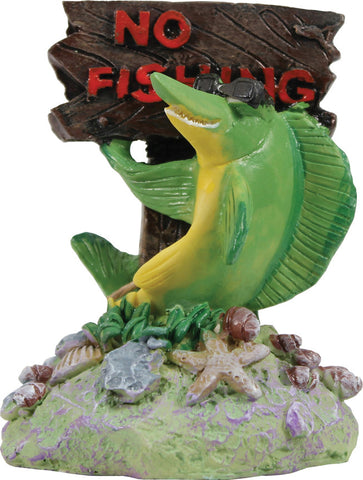 Bio Bubble Pets Llc - No Fishing Marlin Aquarium Ornament