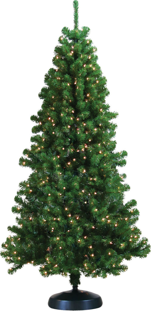 General Foam Plastics - Rockport Artificial Christmas Tree W/clr Lights