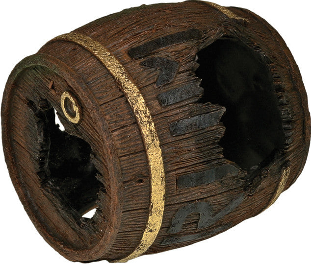 Blue Ribbon Pet Products - Exotic Environments Rum Barrel Horizontal