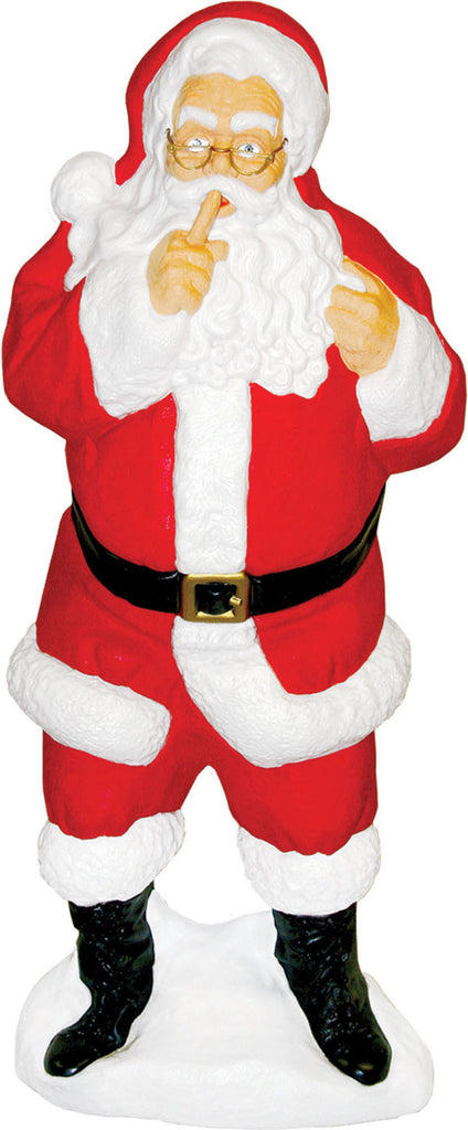 General Foam Plastics - Light Up Whispering Santa