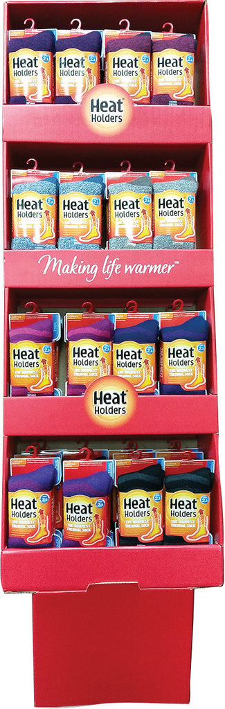 Grabber Inc. - Heat Holder Thermal Socks Display