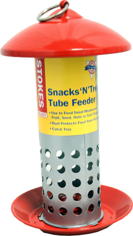 Classic Brands Llc - Wb - Stokes Snacks'n'treats Mealworm Tube Feeder