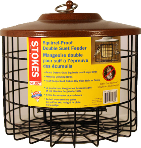 Classic Brands Llc - Wb - Stokes Squirrel Proof Double Suet Feeder