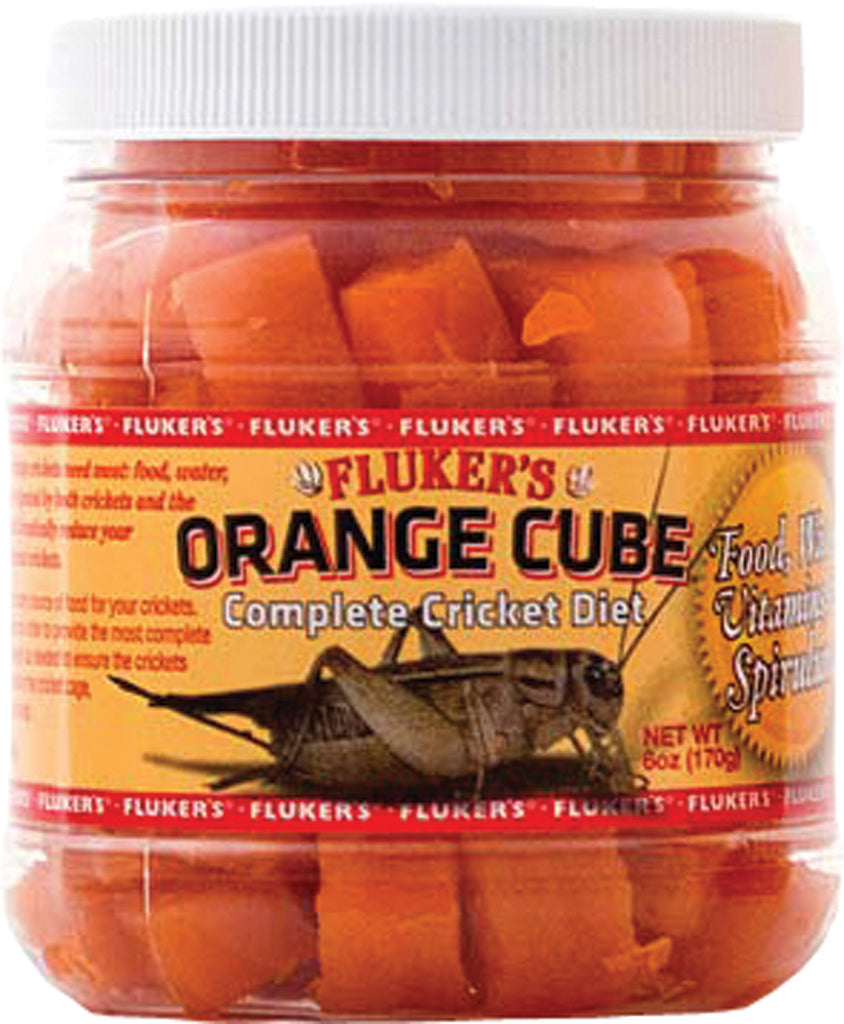 Flukers - Orange Cube-complete Cricket Diet