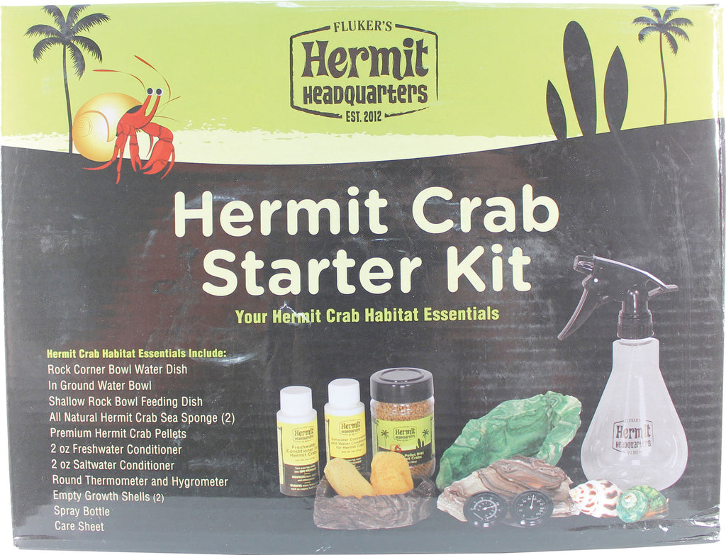 Flukers - Hermit Headquarters Hemit Crab Starter Kit