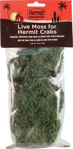 Flukers - Hermit Headquarters Live Moss For Hermit Crabs