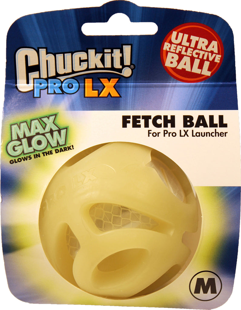 Canine Hardware Inc - Chuckit Pro Lx Fetch Ball Max Glow/reflective