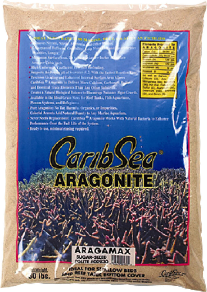 Caribsea Inc - Dry Aragonite Aragamax Sugar Sized Sand