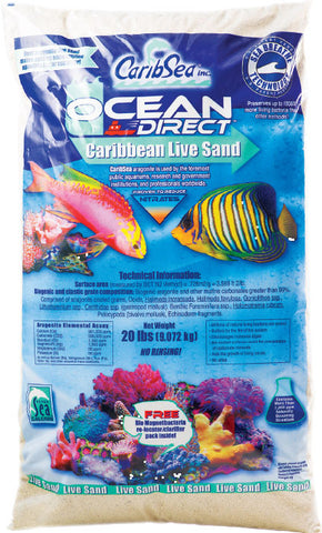 Caribsea Inc - Ocean Direct Original Grade Natural Live Sand