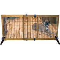 Carlson Pet Products - Freestanding/pressure Mount Wooden Pet Gate