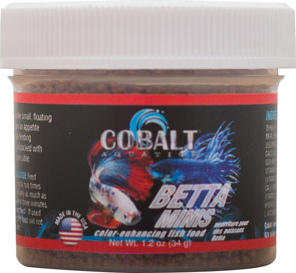 Cobalt International Inc - Betta Minis Color Enhancing Fish Food