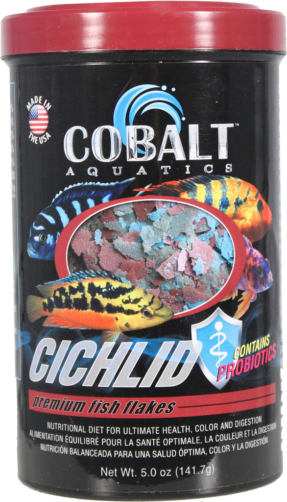 Cobalt International Inc - Premium Cichlid Flakes