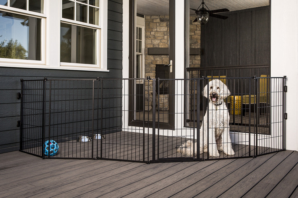 Carlson Pet Products - Supergate Extra Tall With Small Pet Door