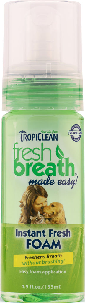 Tropiclean - Fresh Breath Mint Foam