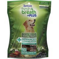 Tropiclean - Fresh Breath Plus Advanced Clean Dental Dog Treats