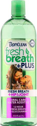 Tropiclean - Fresh Breath + Hip & Joint Water Additive