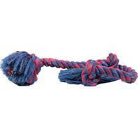 Mammoth Pet Products - Flossy Chews Color 3 Knot Rope Tug Dog Toy