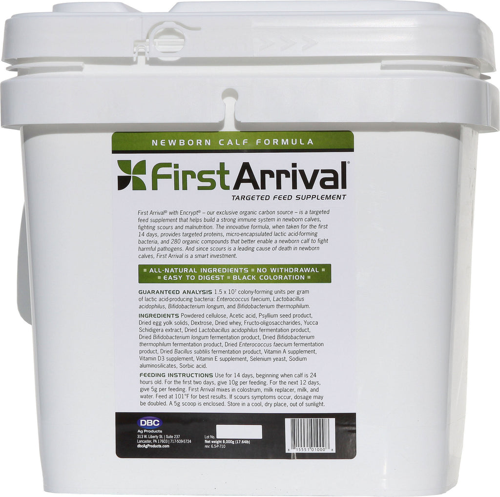 Dbc Agricultural Prdts - First Arrival Targeted Feed Supplement For Calf