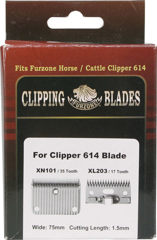 Furzone - Equizone - Xl Series Furzone Clipper Blade Set